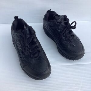 Skechers Unisex Slip-On Work Shoes Black‎ Slip-Resistant Safety size 7